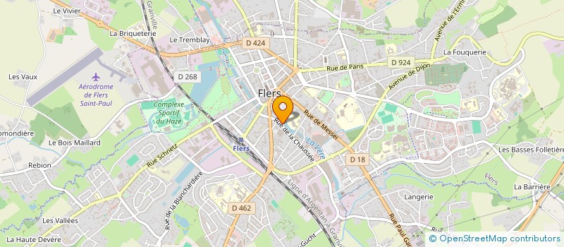 localisation de l'entreprise MONSIEUR BENOIT GOSSELIN à FLERS