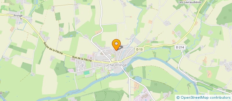 localisation de l'entreprise MONSIEUR BENOIT GOUPIL DE BOUILLE  LE LUDE