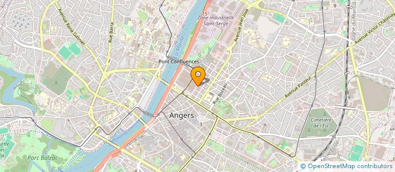 localisation de l'entreprise MONSIEUR BENOIT GOUVARS à ANGERS