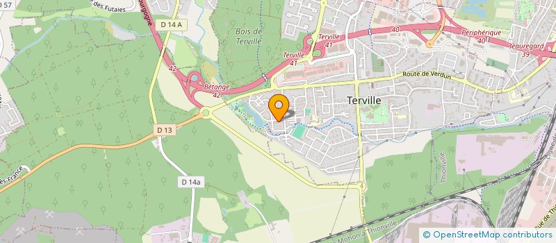 localisation de l'entreprise MONSIEUR BENOIT GRANDHOMME à TERVILLE