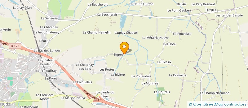 localisation de l'entreprise MONSIEUR BENOIT GROMELLON  CORPS-NUDS