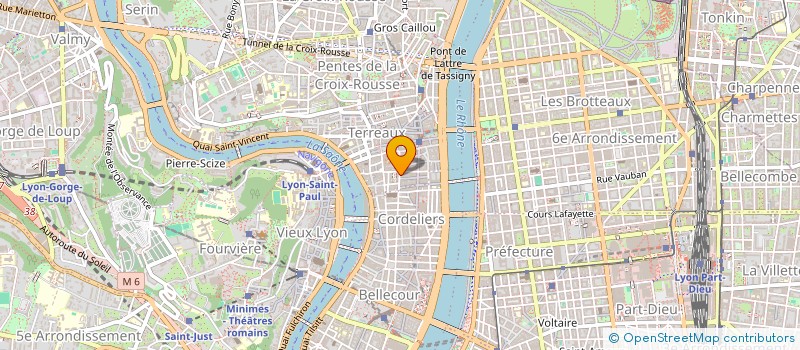 localisation de l'entreprise MONSIEUR BENOIT GROS-FLANDRE à LYON