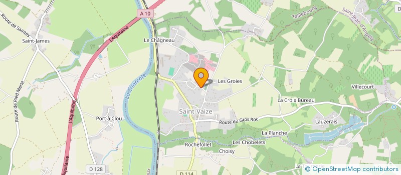 localisation de l'entreprise MONSIEUR BENOIT GSEGNER  SAINT-VAIZE