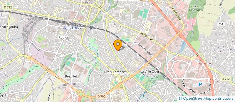 localisation de l'entreprise MONSIEUR BENOIT GUENANAIN à SAINT-BRIEUC