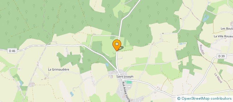 localisation de l'entreprise MONSIEUR BENOIT GUERIN à LE MENE