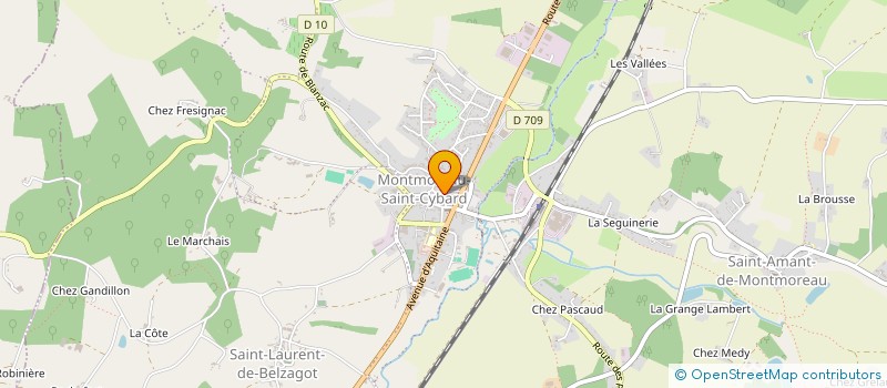 localisation de l'entreprise MONSIEUR BENOIT GUERMANN  MONTMOREAU