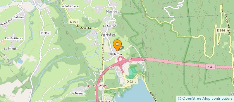 localisation de l'entreprise MONSIEUR BENOIT GUICHERD  NANCES