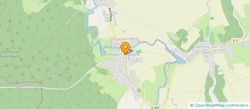 localisation de l'entreprise MONSIEUR BENOIT GUIDEZ à ROBERT-ESPAGNE