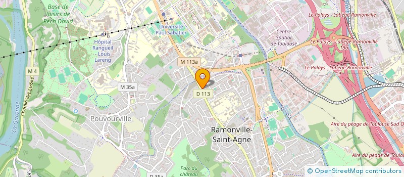 localisation de l'entreprise MONSIEUR BENOIT GUILET  RAMONVILLE-SAINT-AGNE