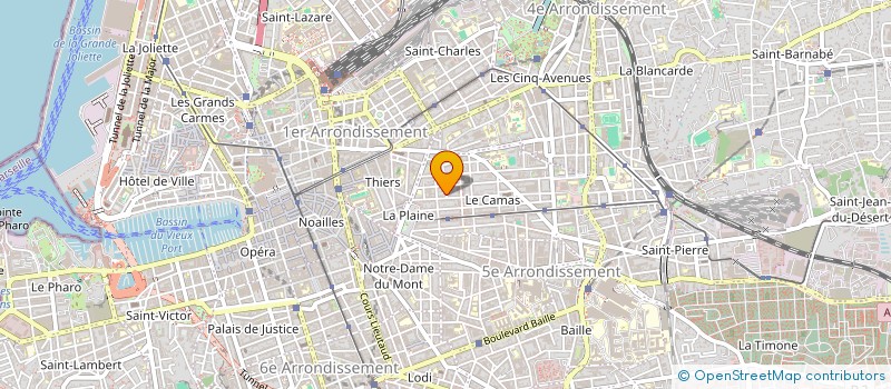 localisation de l'entreprise MONSIEUR BENOIT GUILLAUME à MARSEILLE