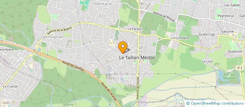 localisation de l'entreprise MONSIEUR BENOIT GUILLOTEAU à LE TAILLAN-MEDOC