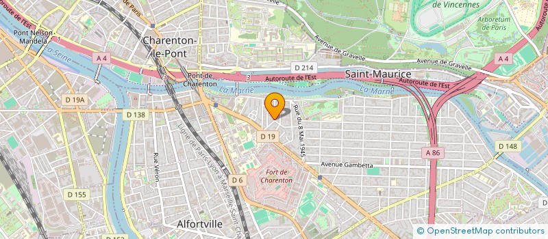 localisation de l'entreprise MONSIEUR BENOIT GUILLOU  MAISONS-ALFORT