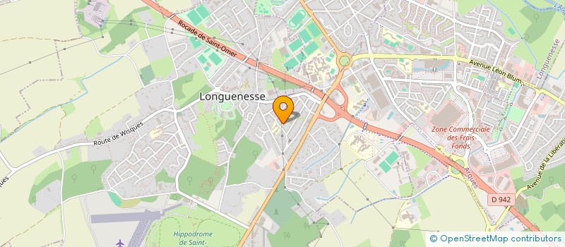 localisation de l'entreprise MONSIEUR BENOIT GUILLUY  LONGUENESSE