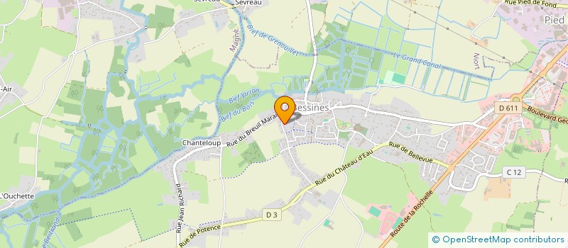 localisation de l'entreprise MONSIEUR BENOIT GUITTON  BESSINES