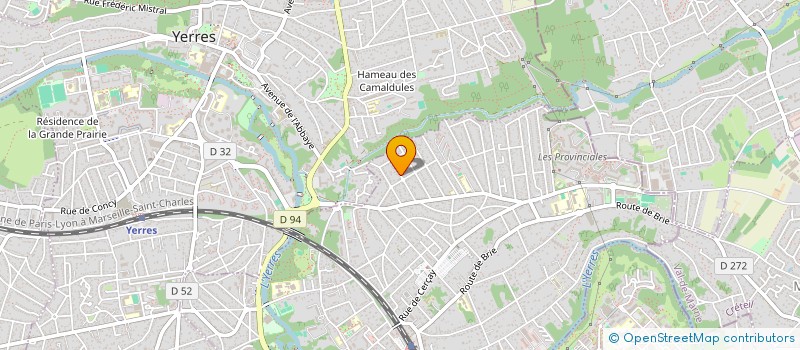 localisation de l'entreprise MONSIEUR BENOIT HALLIEZ  BRUNOY