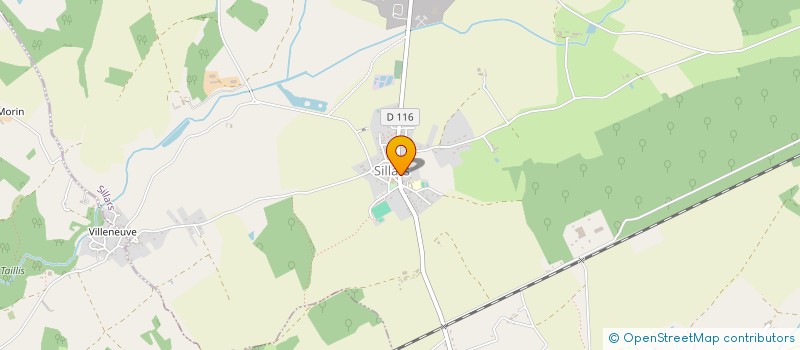 localisation de l'entreprise MONSIEUR BENOIT HAMART  SILLARS