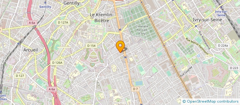 localisation de l'entreprise MONSIEUR BENOIT HARANG à VILLEJUIF