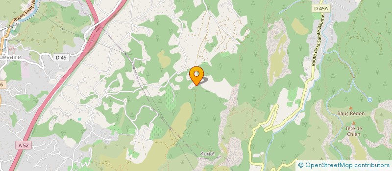 localisation de l'entreprise MONSIEUR BENOIT HAUQUIER  AURIOL