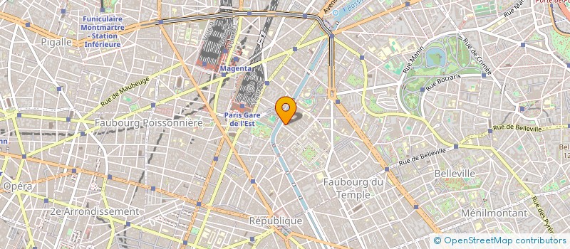 localisation de l'entreprise MONSIEUR BENOIT HAUVILLER  PARIS