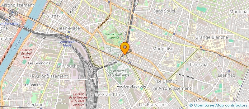 localisation de l'entreprise MONSIEUR BENOIT HAZEBROUCQ  LYON