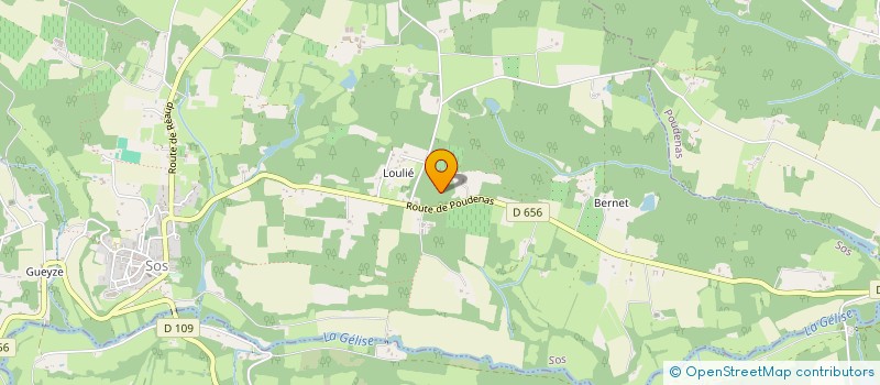 localisation de l'entreprise MONSIEUR BENOIT HEDIN  SOS