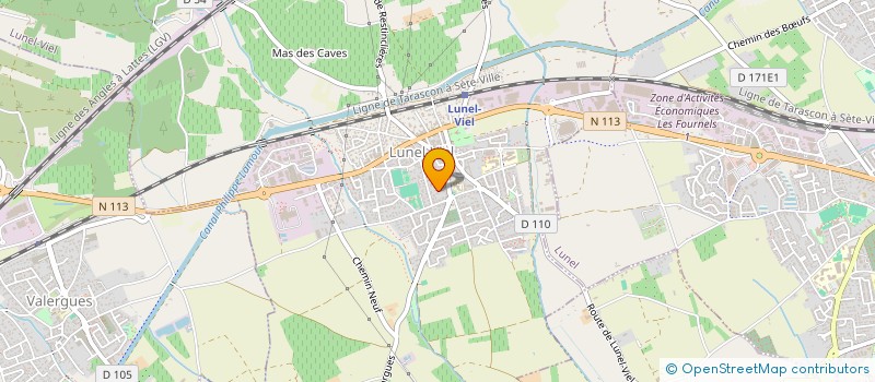 localisation de l'entreprise MONSIEUR BENOIT HEINTZ  LUNEL-VIEL