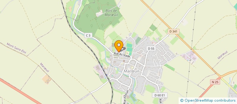 localisation de l'entreprise MONSIEUR BENOIT HEMERY  MARUIL