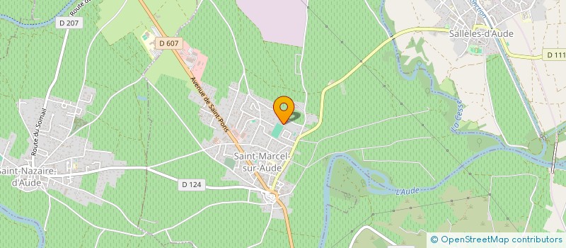 localisation de l'entreprise MONSIEUR BENOIT HENACHE  SAINT-MARCEL-SUR-AUDE