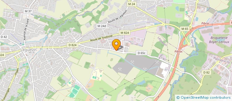 localisation de l'entreprise MONSIEUR BENOIT HERAUT  LEGUEVIN