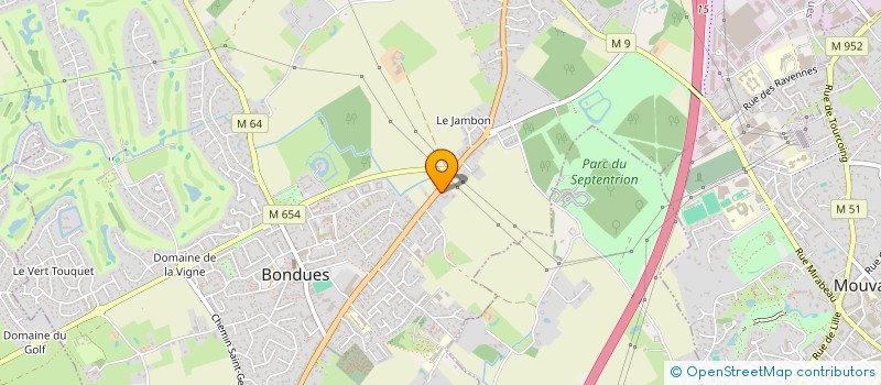 localisation de l'entreprise MONSIEUR BENOIT HERBAUX à BONDUES