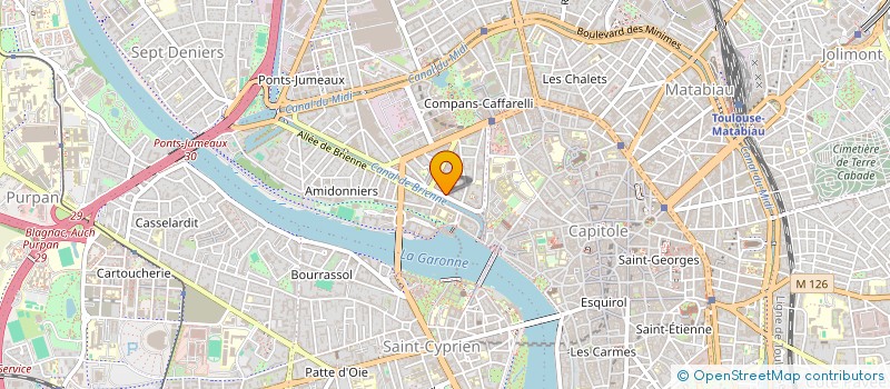 localisation de l'entreprise MONSIEUR BENOIT HERDUIN à TOULOUSE