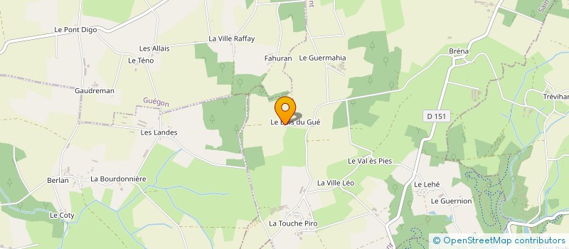 localisation de l'entreprise MONSIEUR BENOIT HERISSON  SAINT-SERVANT