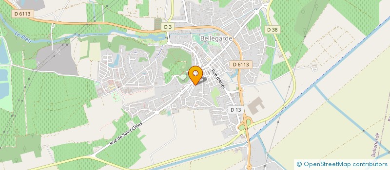 localisation de l'entreprise MONSIEUR BENOIT HERRERA  BELLEGARDE