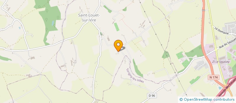 localisation de l'entreprise MONSIEUR BENOIT HERVIEU  CONDE-SUR-VIRE