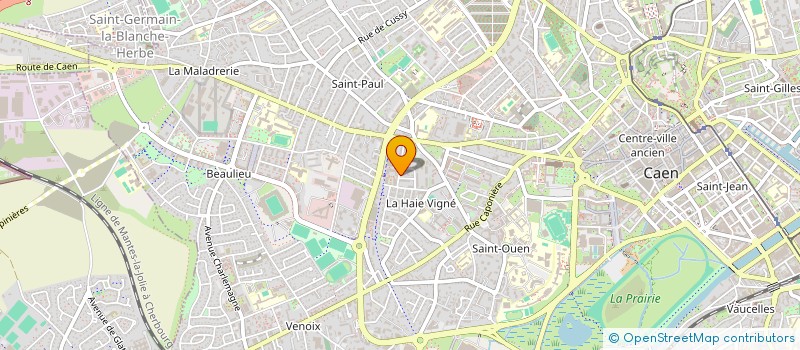 localisation de l'entreprise MONSIEUR BENOIT HERVOUET à CAEN