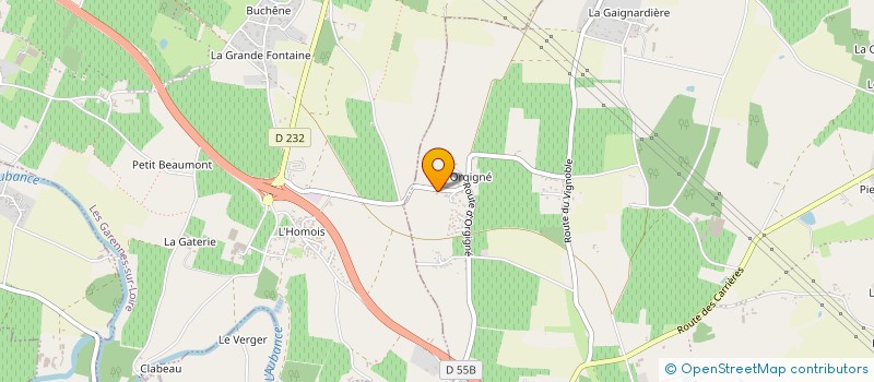 localisation de l'entreprise MONSIEUR BENOIT HERY à BRISSAC LOIRE AUBANCE