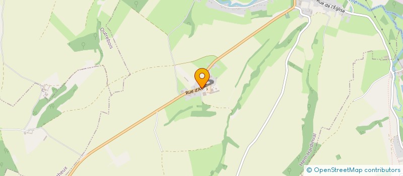 localisation de l'entreprise MONSIEUR BENOIT HIBON  HEM-HARDINVAL