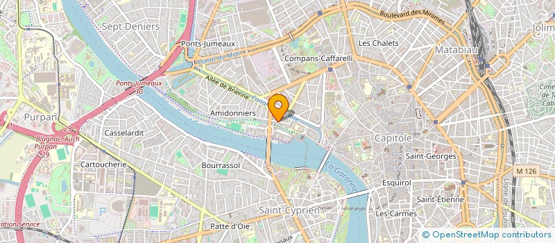 localisation de l'entreprise MONSIEUR BENOIT HOELT  TOULOUSE