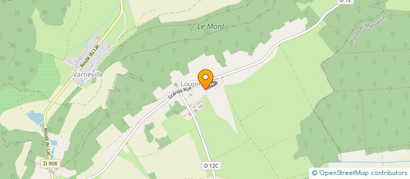 localisation de l'entreprise MONSIEUR BENOIT HOERNER  LOUPMONT