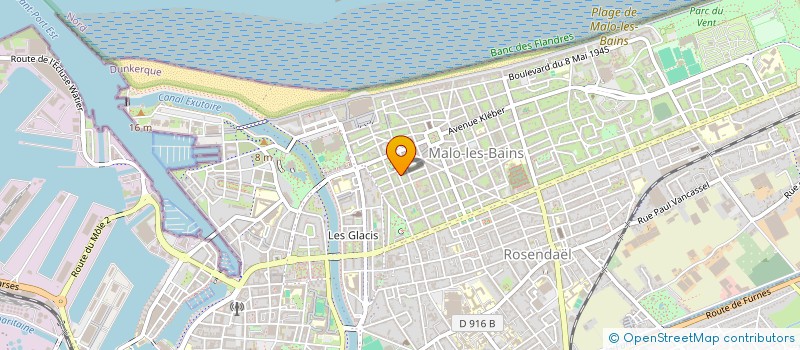 localisation de l'entreprise MONSIEUR BENOIT HOGEDE à DUNKERQUE