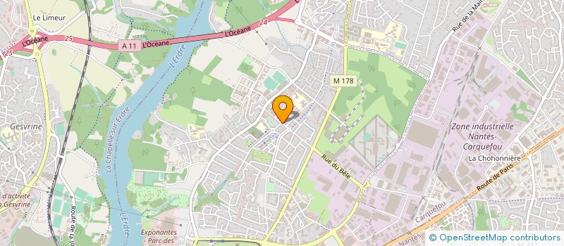 localisation de l'entreprise MONSIEUR BENOIT HORCHOLLE  NANTES