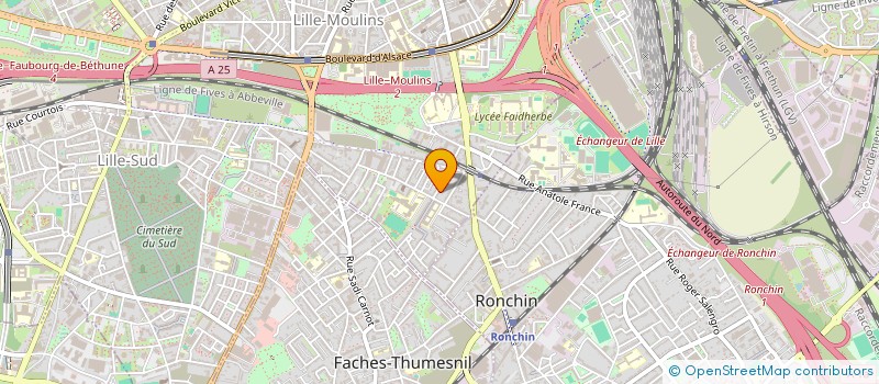 localisation de l'entreprise MONSIEUR BENOIT HOREN à LILLE