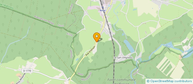 localisation de l'entreprise MONSIEUR BENOIT HOUSSET  OHAIN