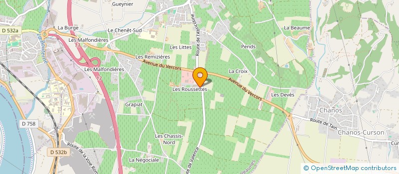 localisation de l'entreprise MONSIEUR BENOIT HOUVET à MERCUROL-VEAUNES