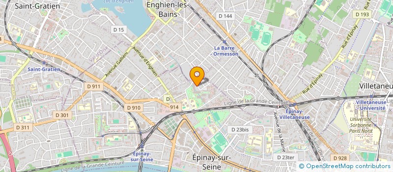localisation de l'entreprise MONSIEUR BENOIT HOZJAN à EPINAY-SUR-SEINE