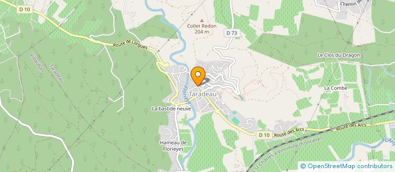localisation de l'entreprise MONSIEUR BENOIT HUGOU à TARADEAU