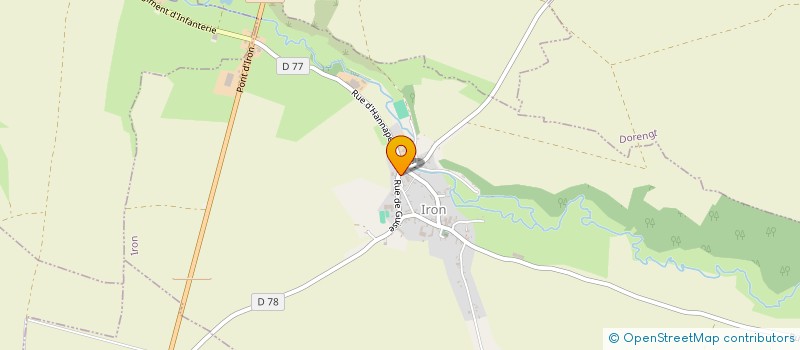 localisation de l'entreprise MONSIEUR BENOIT HURIAUX  IRON