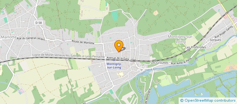 localisation de l'entreprise MONSIEUR BENOIT JACQUES à MONTIGNY-SUR-LOING