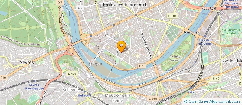 localisation de l'entreprise MONSIEUR BENOIT JACQUET à BOULOGNE-BILLANCOURT