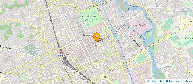 localisation de l'entreprise MONSIEUR BENOIT JACQUIN  NANCY